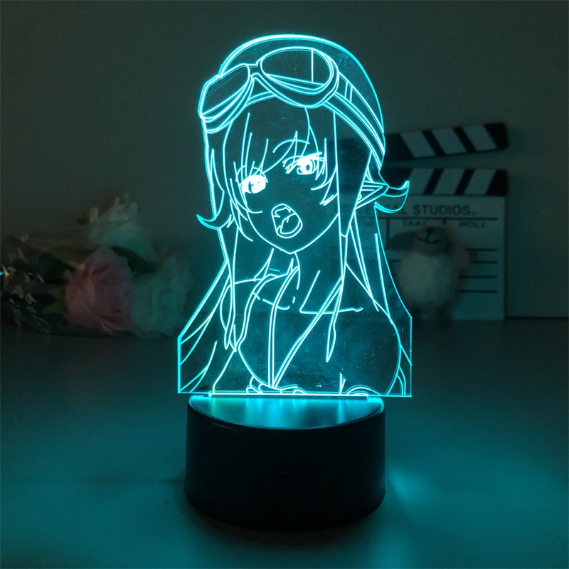 Anime 7 colours LED light