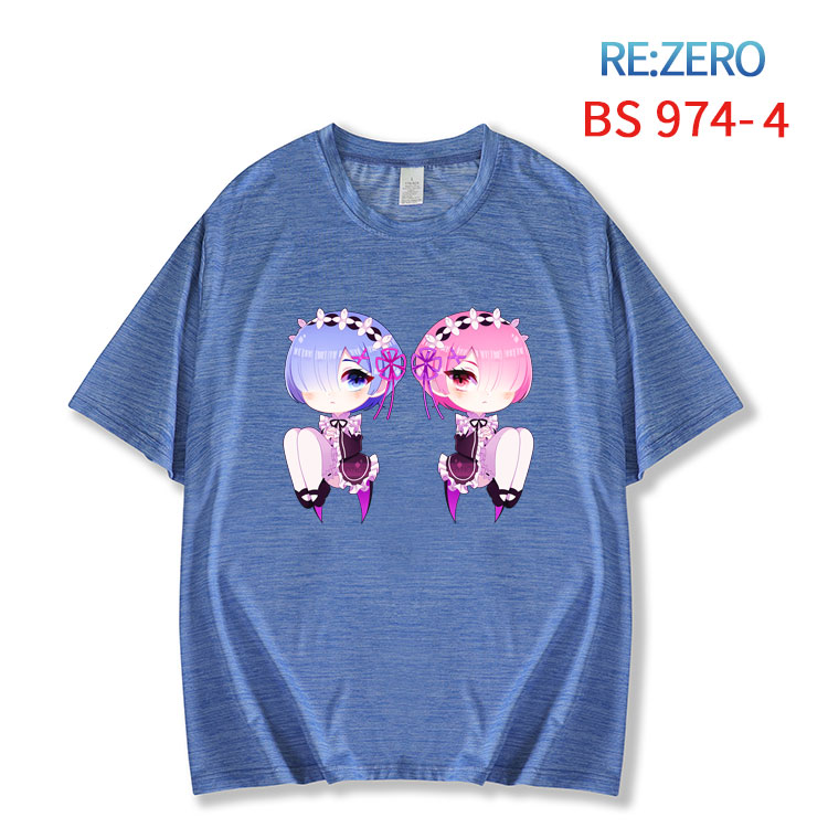 Re:Zero kara Hajimeru Isekatsu anime T-shirt