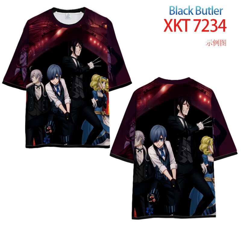 kuroshitsuji anime T-shirt