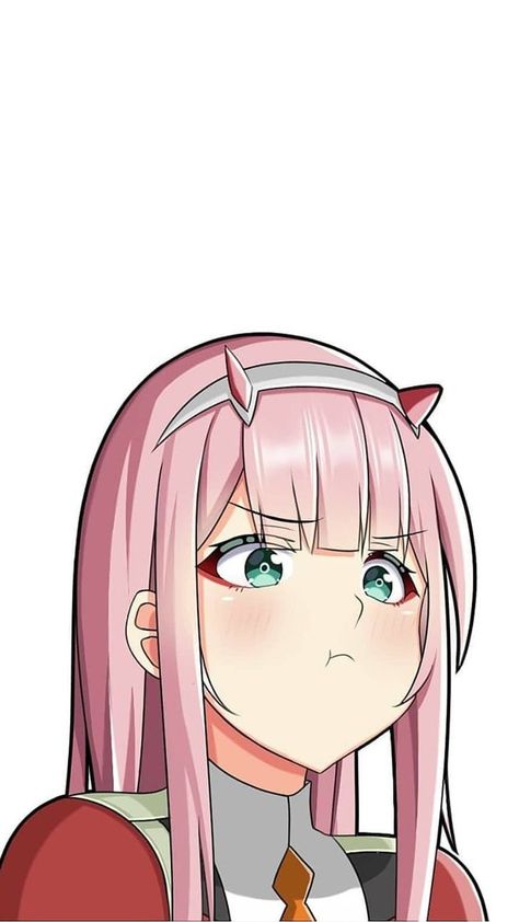 Darling in the franxx anime car sticker