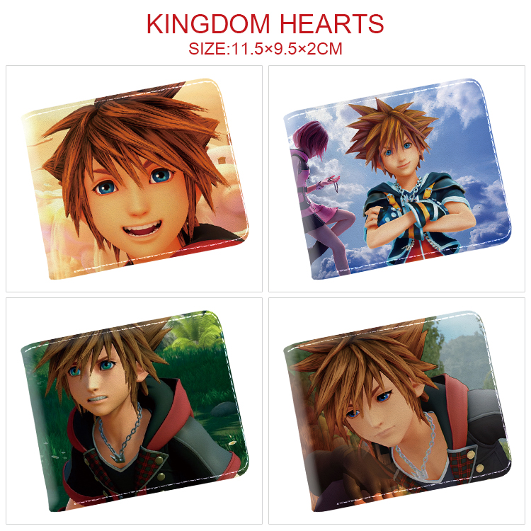 kingdom hearts anime wallet