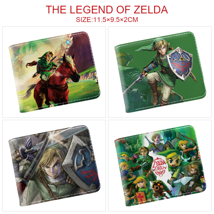 the legend of zelda anime wallet