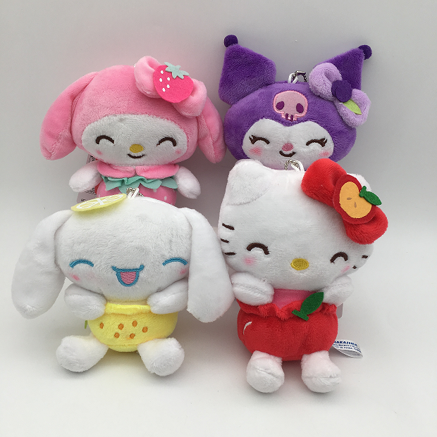 hello kitty anime plush for 4pcs 13cm