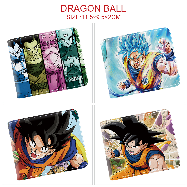 dragon ball anime wallet