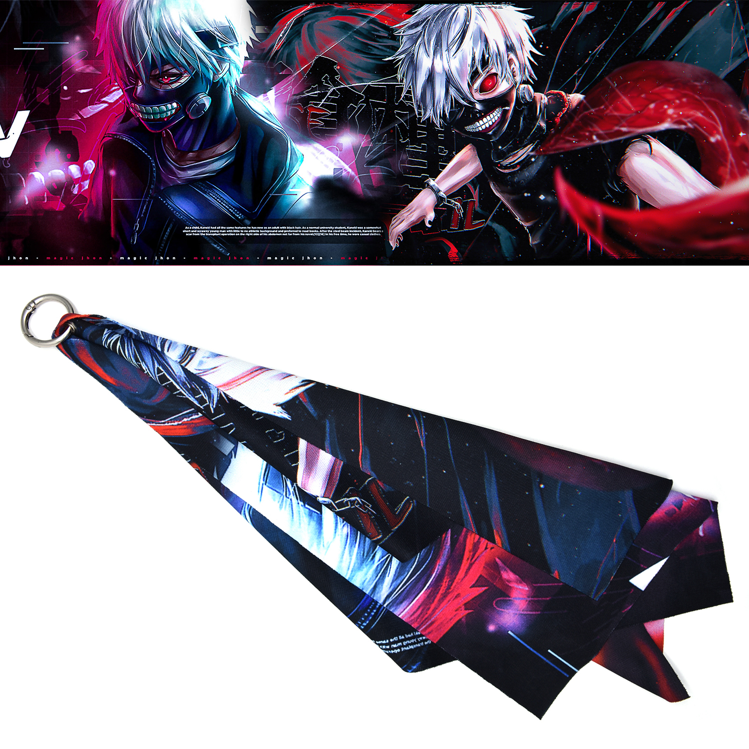 tokyo ghoul anime scarf 60*20cm