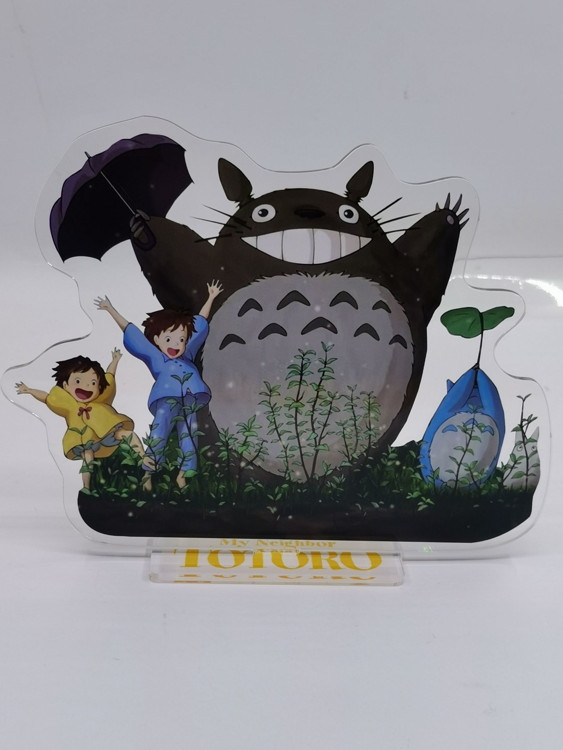 totoro anime  standing sign