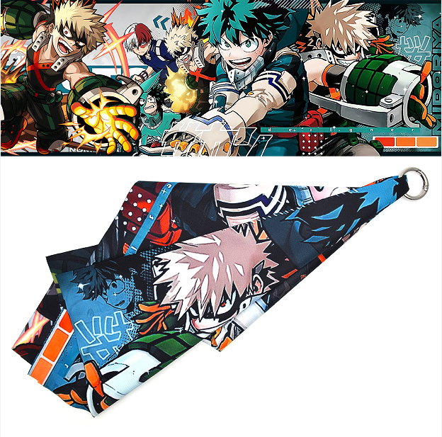 my hero academia anime scraf 60*20