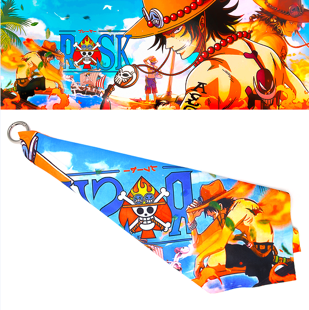 one piece anime scraf 60*20