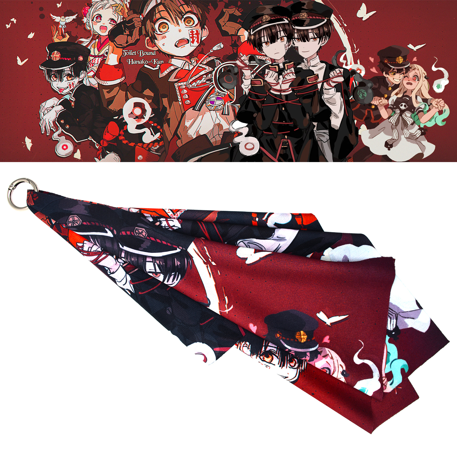 Toilet-bound hanako-kun anime scarf 60*20cm