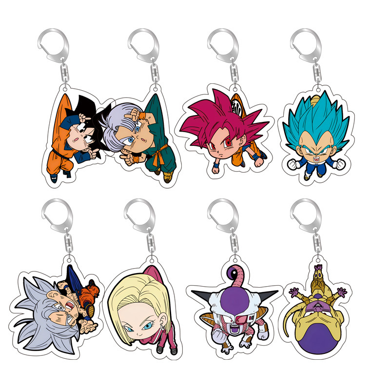 dragon ball anime keychain