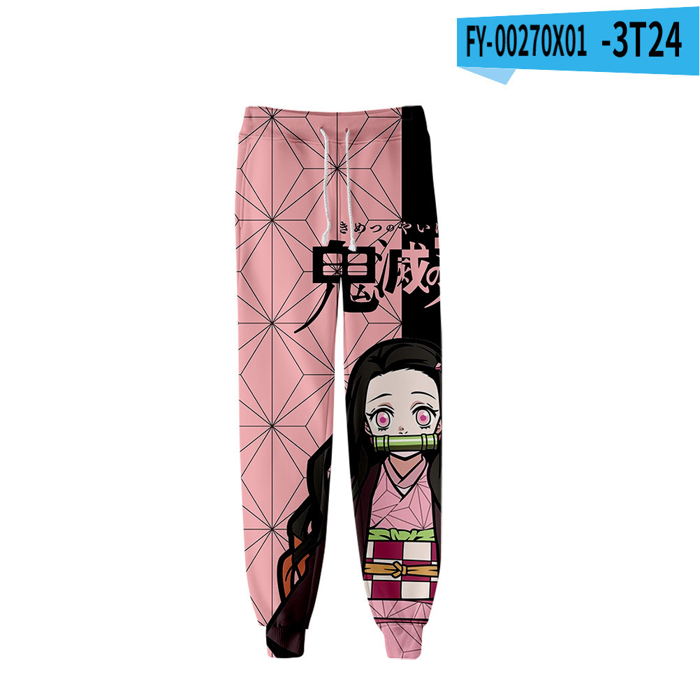 demon slayer kimets anime Trousers sweatpants