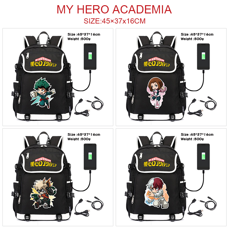 my hero academia anime bag