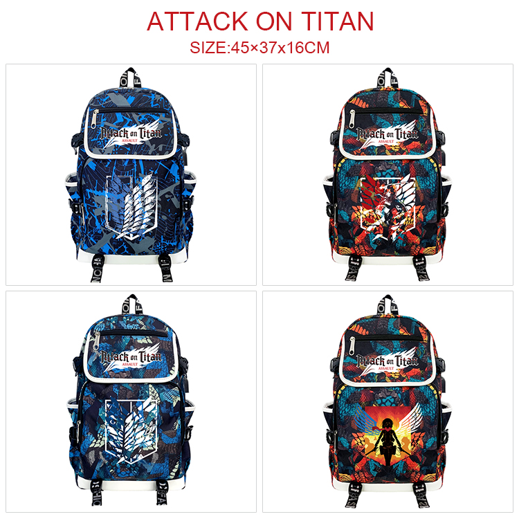 attack on titan anime bag