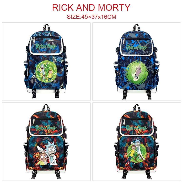 Rick and Morty anime bag