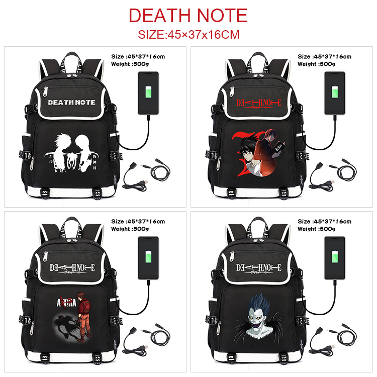 death note anime bag