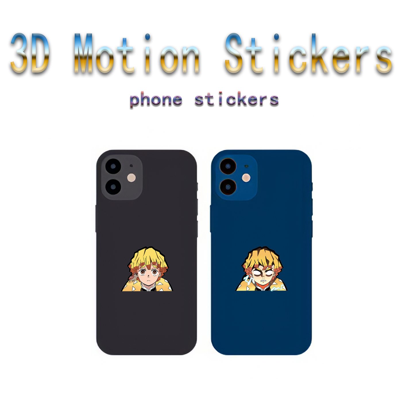 demon slayer kimets anime 3d sticker price for 10 pcs