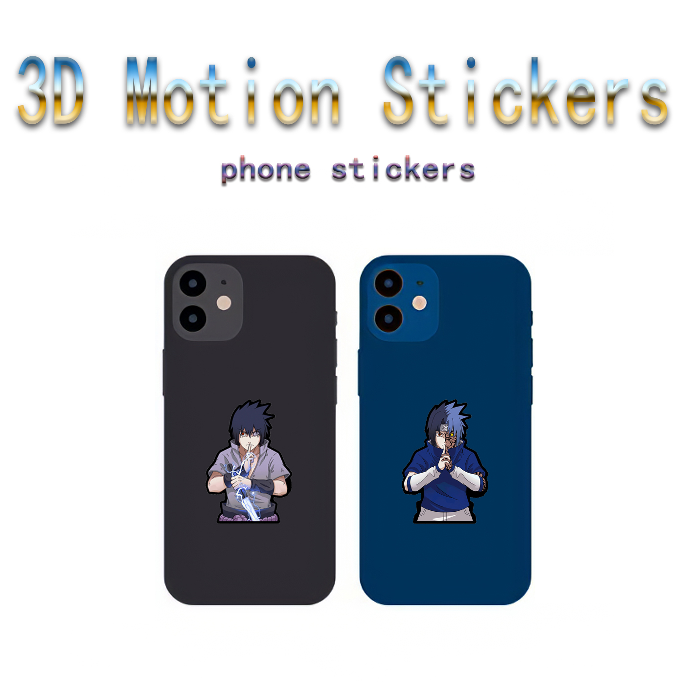 naruto anime 3d sticker price for 10 pcs