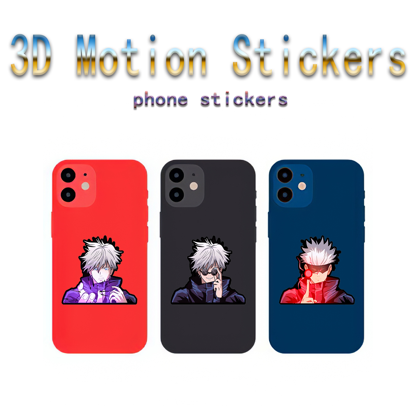 jujutsu kaisen anime 3d sticker price for 10 pcs