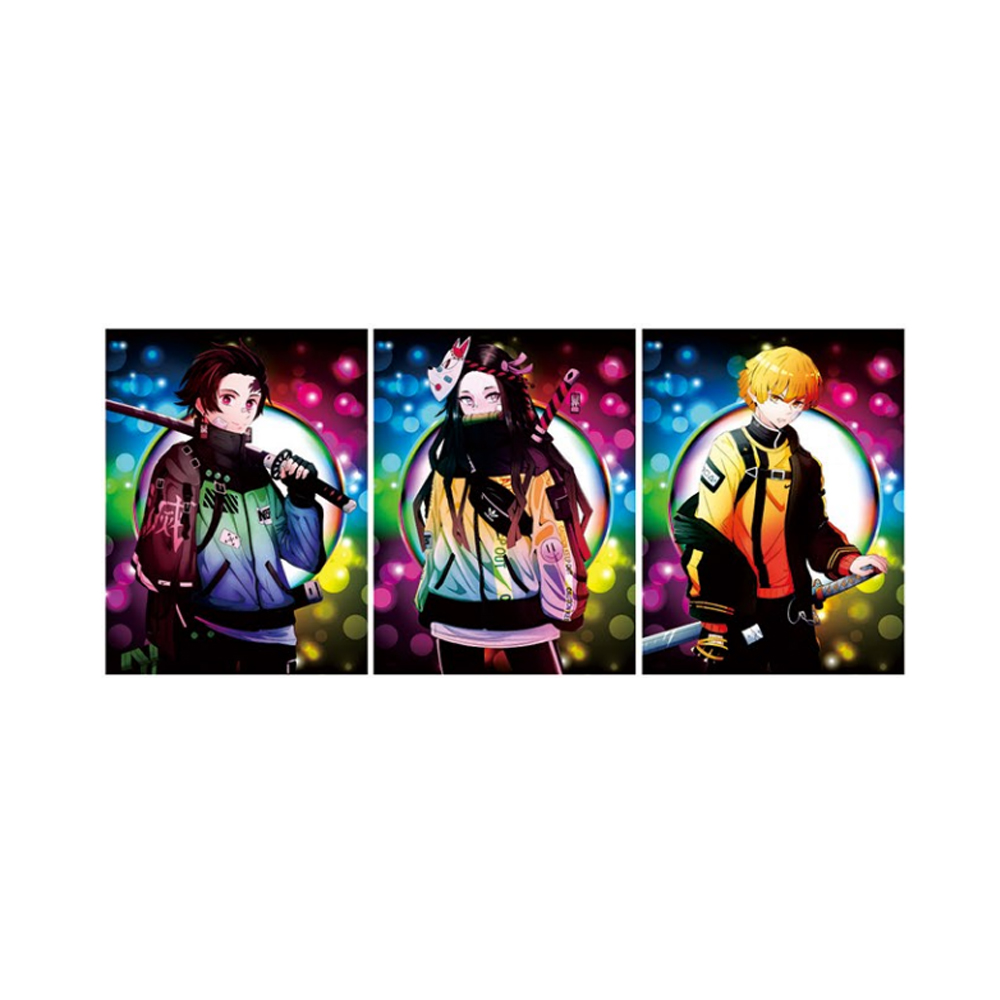 demon slayer kimets anime 3d poster painting 29.5*39.5cm