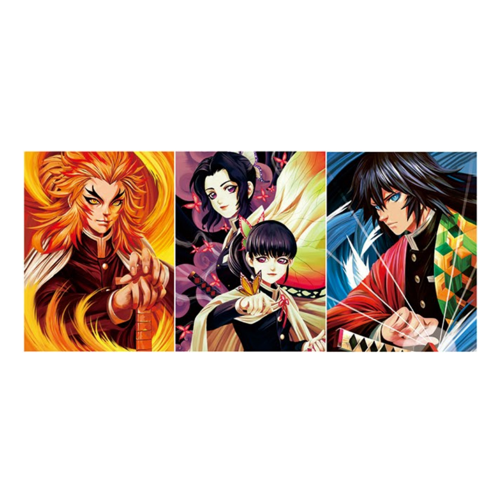 demon slayer kimets anime 3d poster painting 29.5*39.5cm