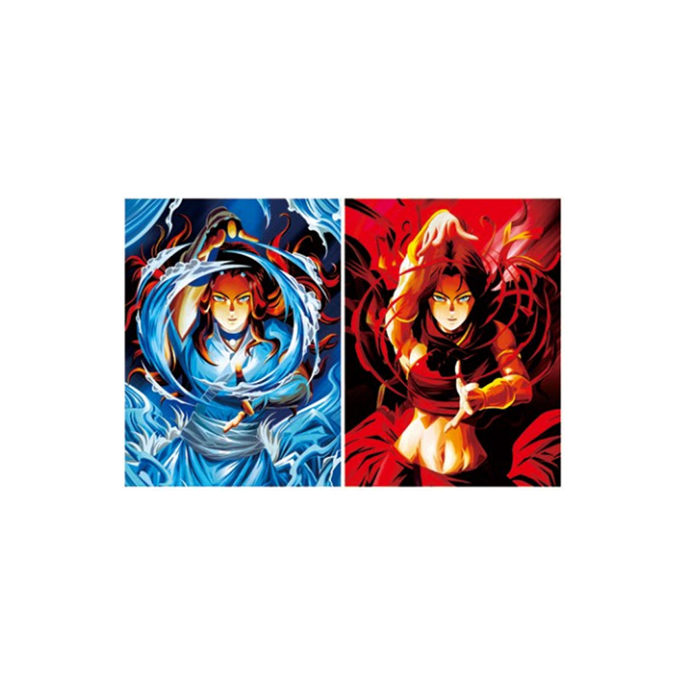 The Last Airbender anime 3d poster painting 29.5*39.5cm