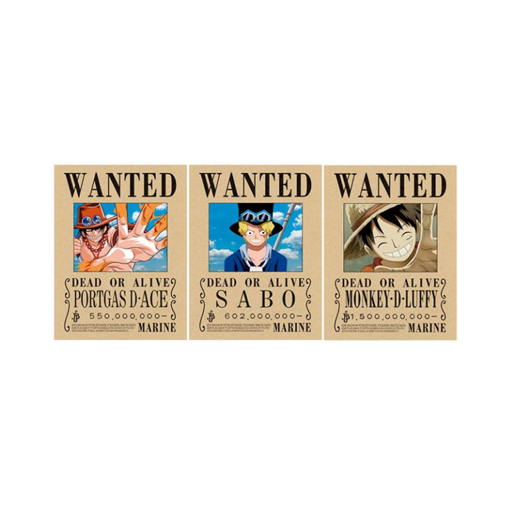 one piece anime 3d poster painting 29.5*39.5cm