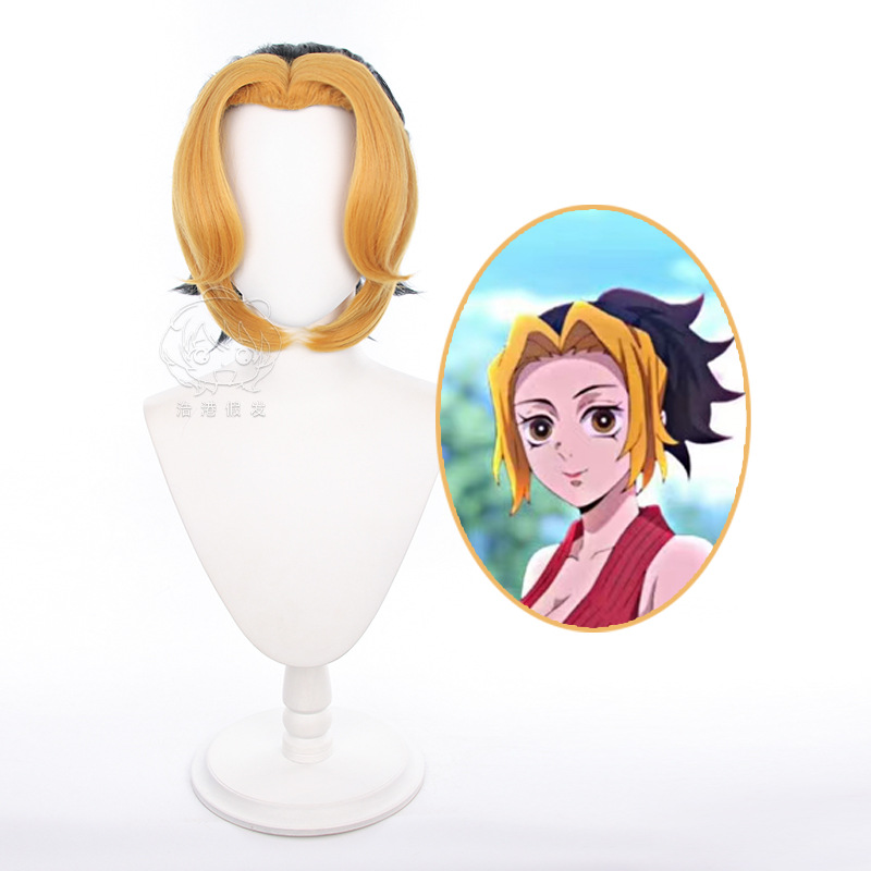 demon slayer kimets anime wig