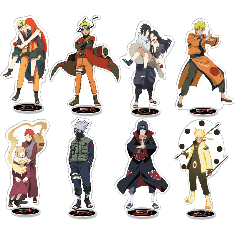 naruto anime standing plate 15cm