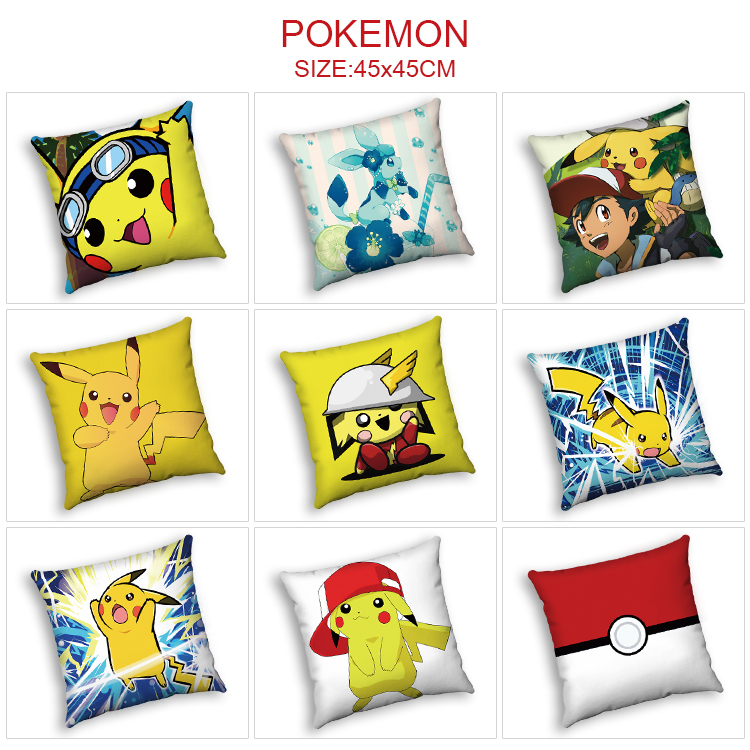 pokemon anime cushion 45*45cm