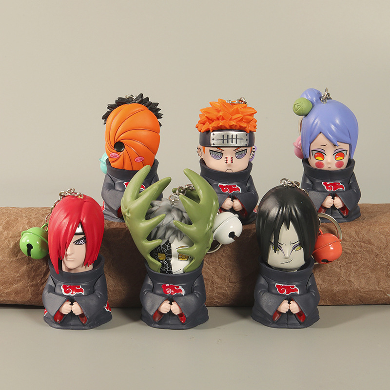naruto anime keychain price for a set of 6 pcs