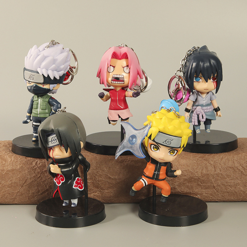 naruto anime keychain price for a set of 5 pcs