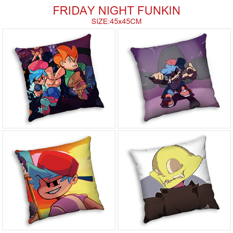 Friday Night Funkin anime cushion 45*45cm