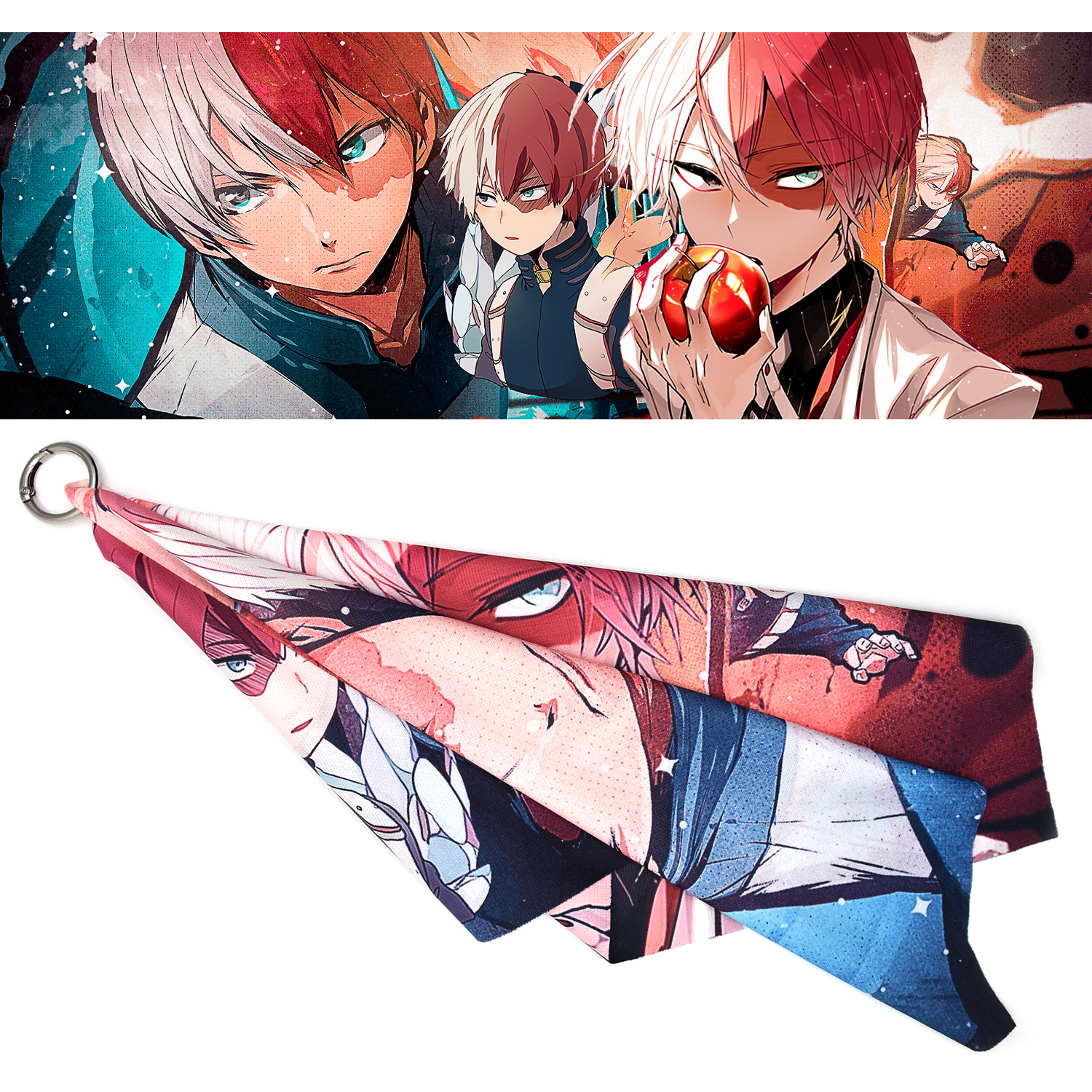 my hero academia anime scarf 60*20cm