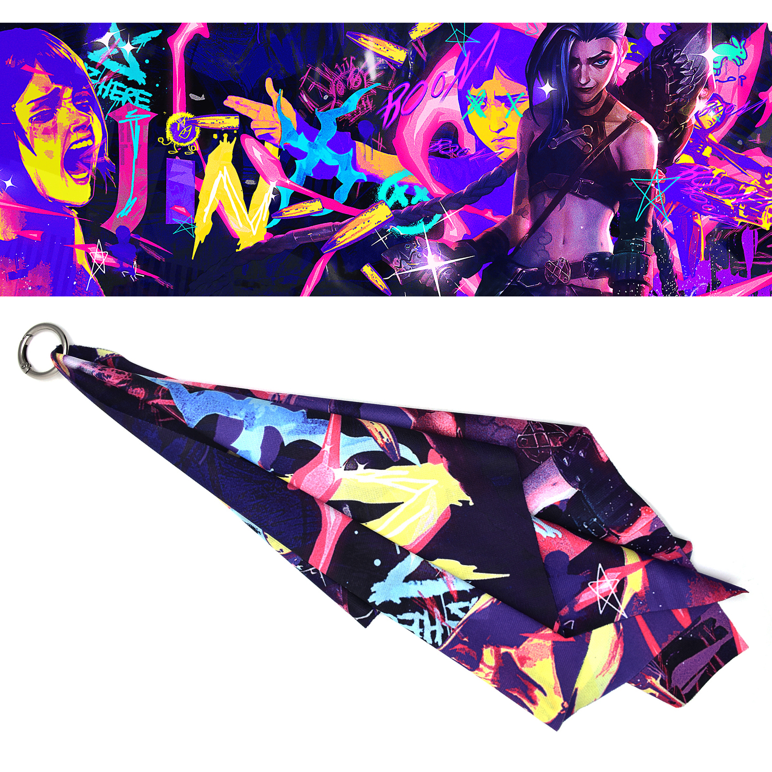 League of legends anime scarf 60*20cm