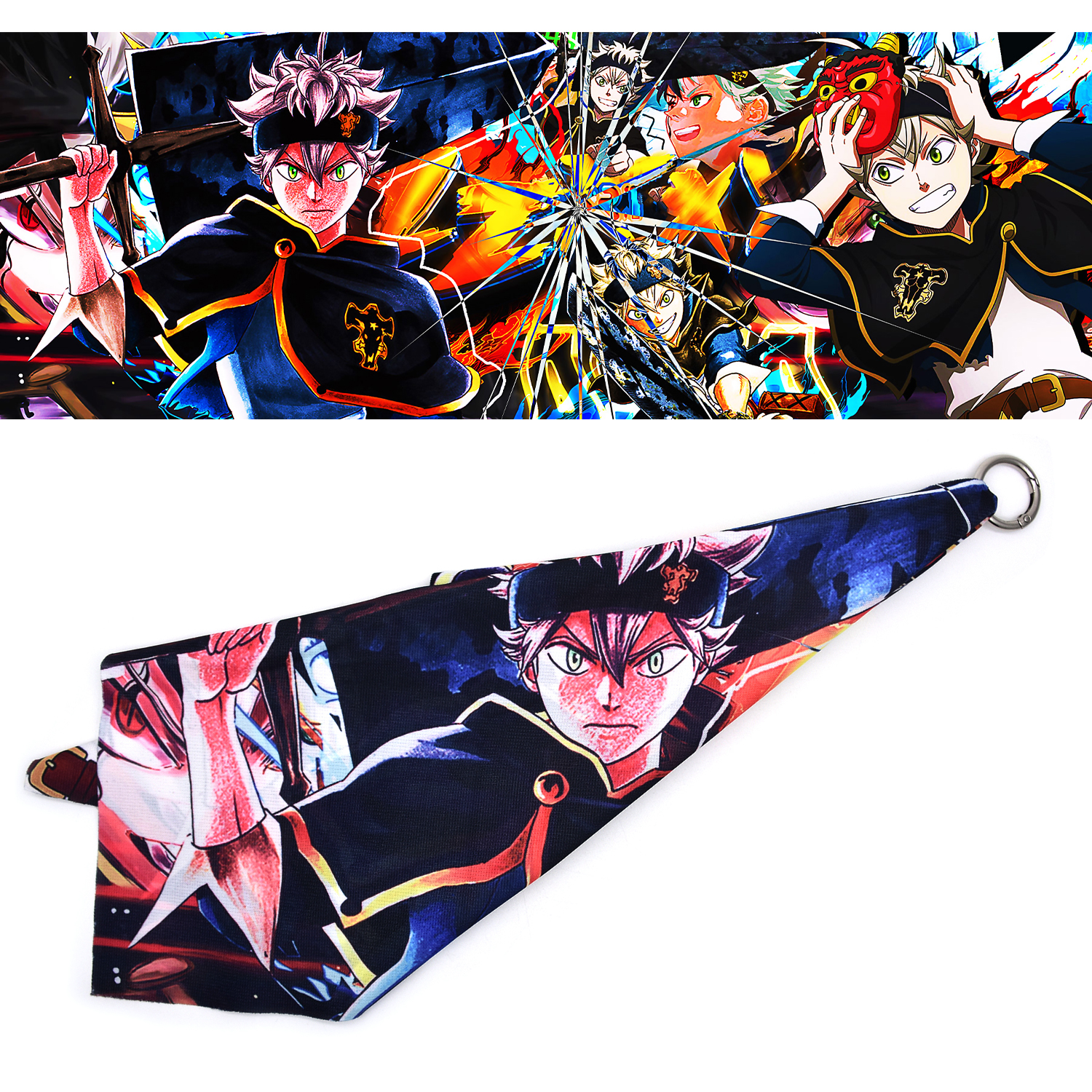 Black Clover anime scarf 60*20cm