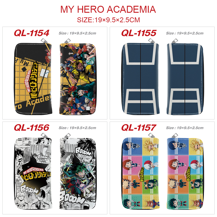 my hero academia anime wallet