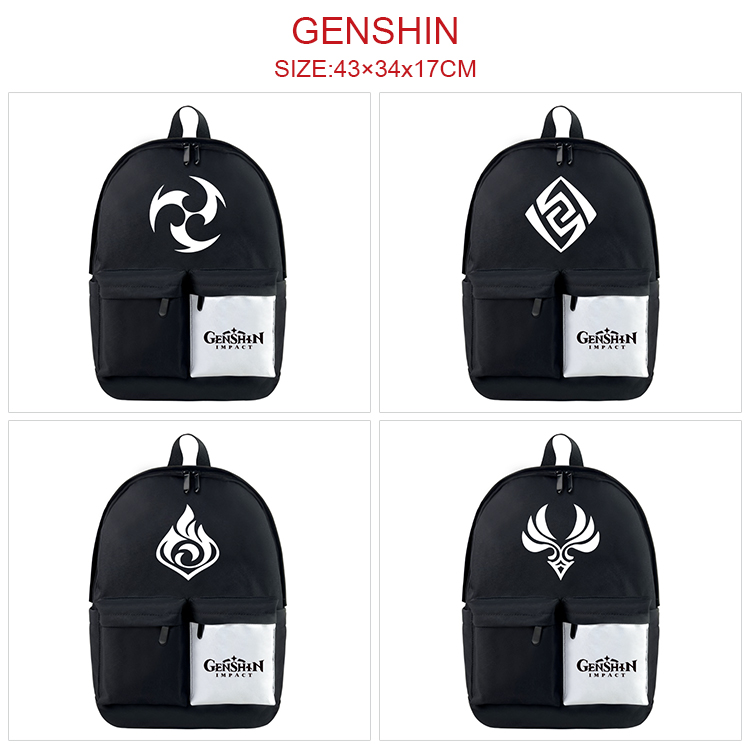 Genshin Impact Noelle anime bag