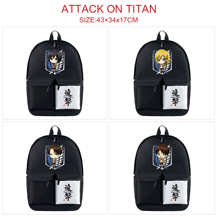 attack on titan anime bag