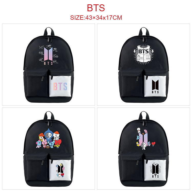 BTS anime bag