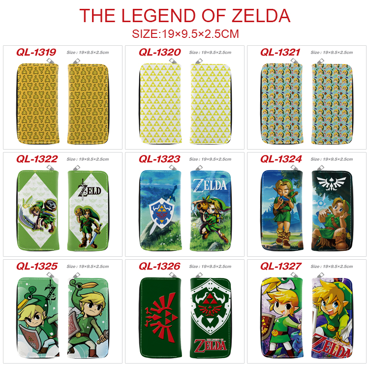 the legend of zelda anime wallet