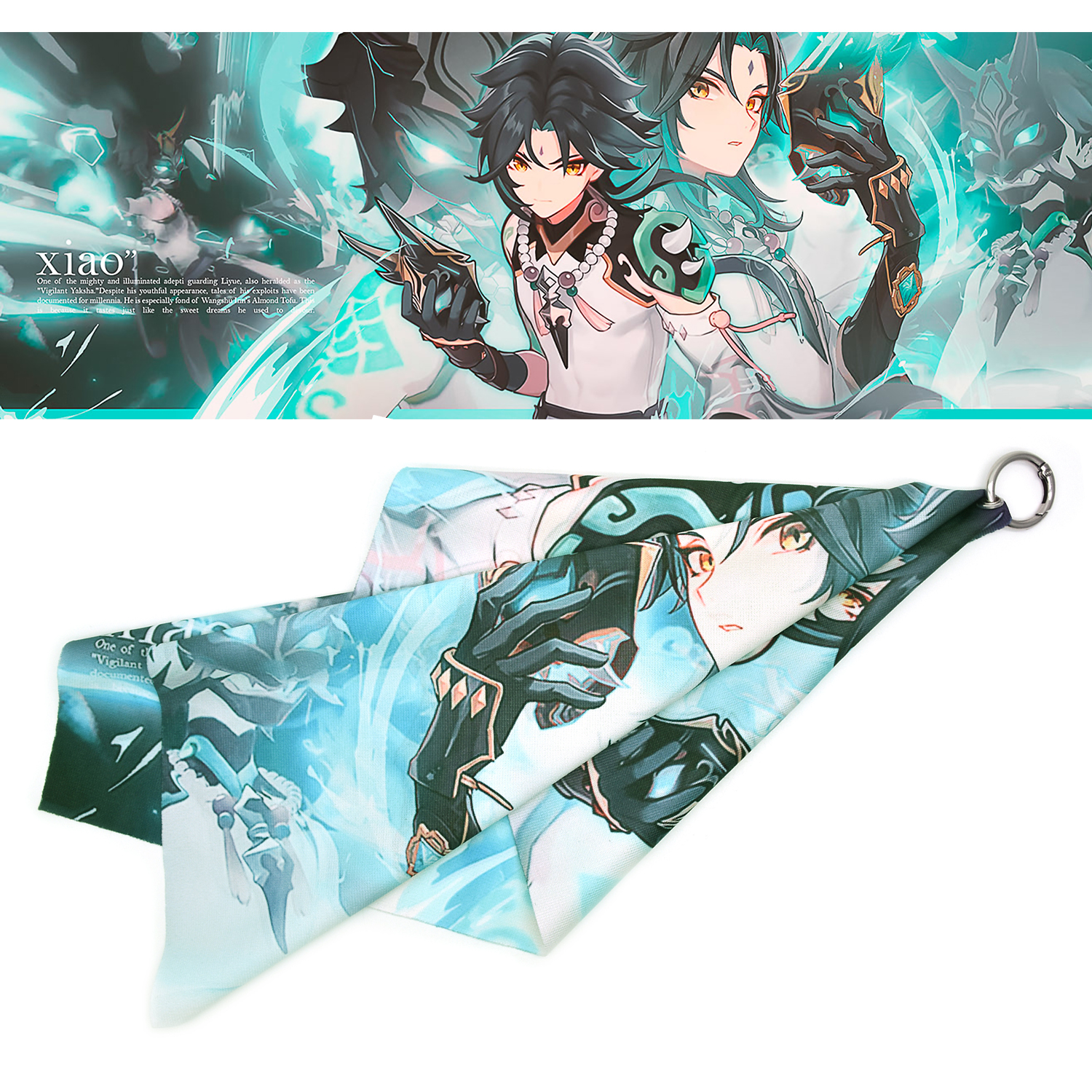 Genshin Impact Noelle anime scarf 60*20cm