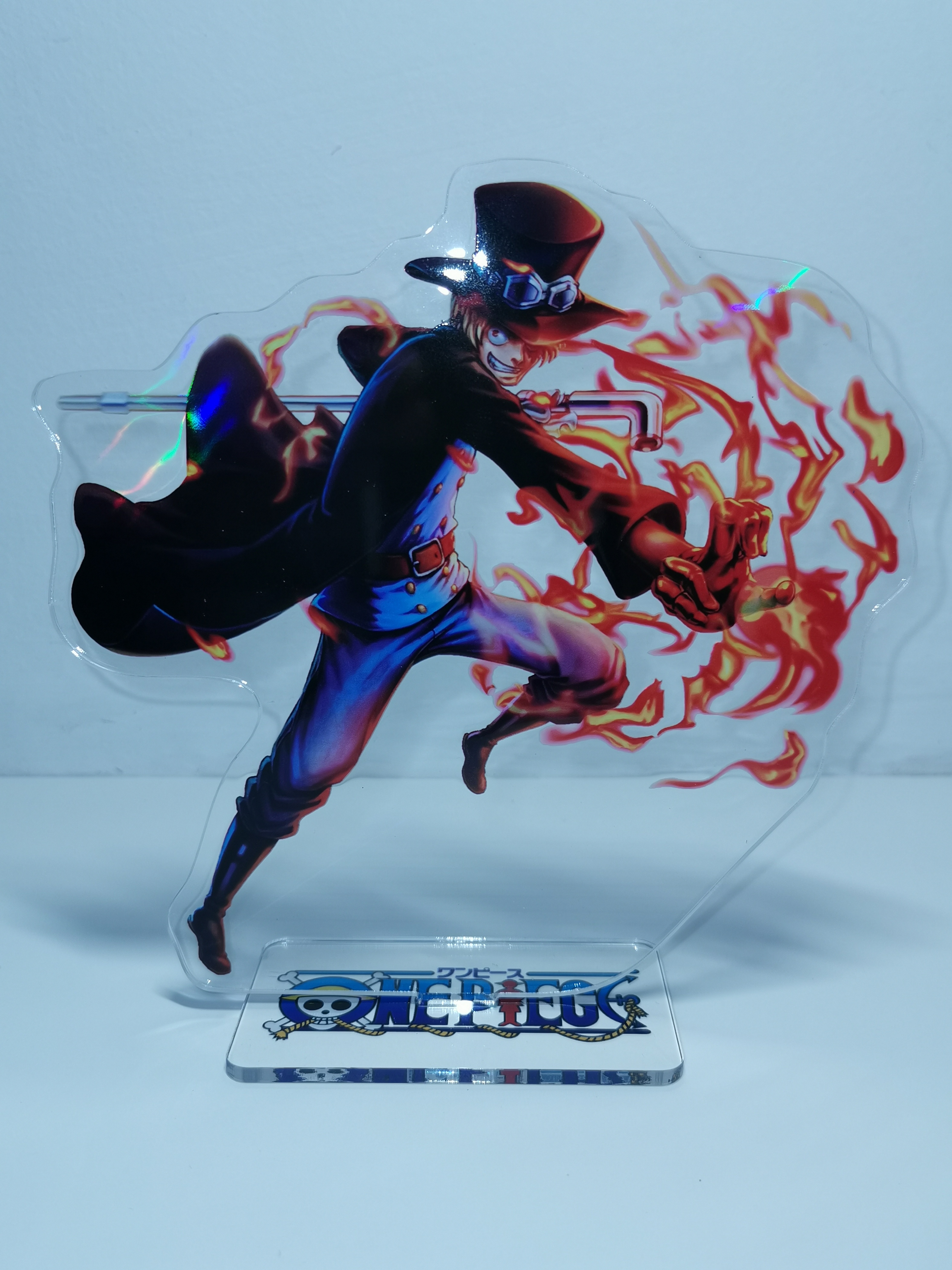 one piece anime standing sign