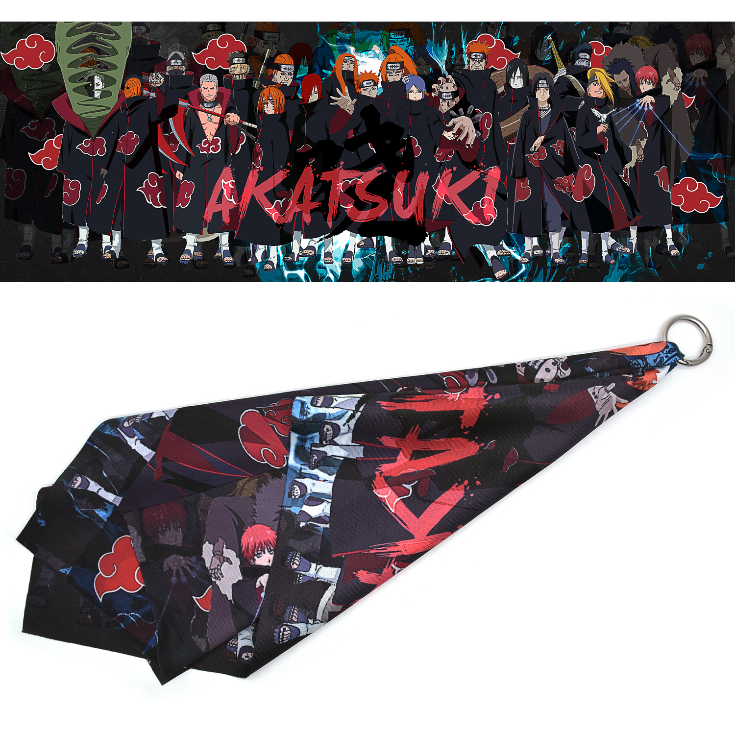 naruto anime scarf 60*20cm