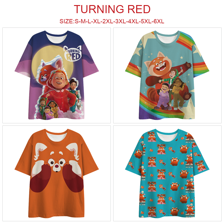 Turning Red anime T-shirt