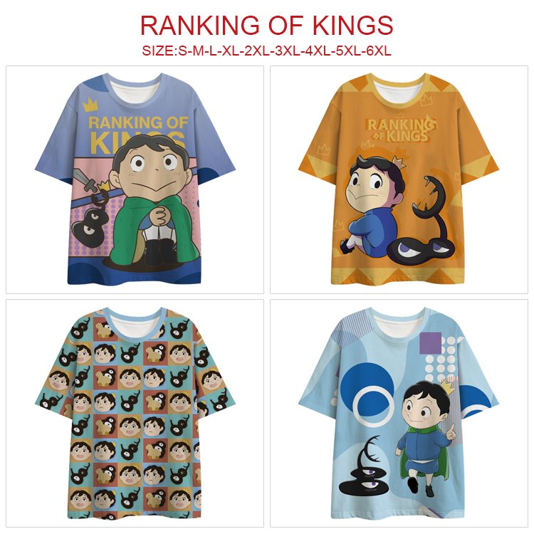 Ranking of kings anime T-shirt