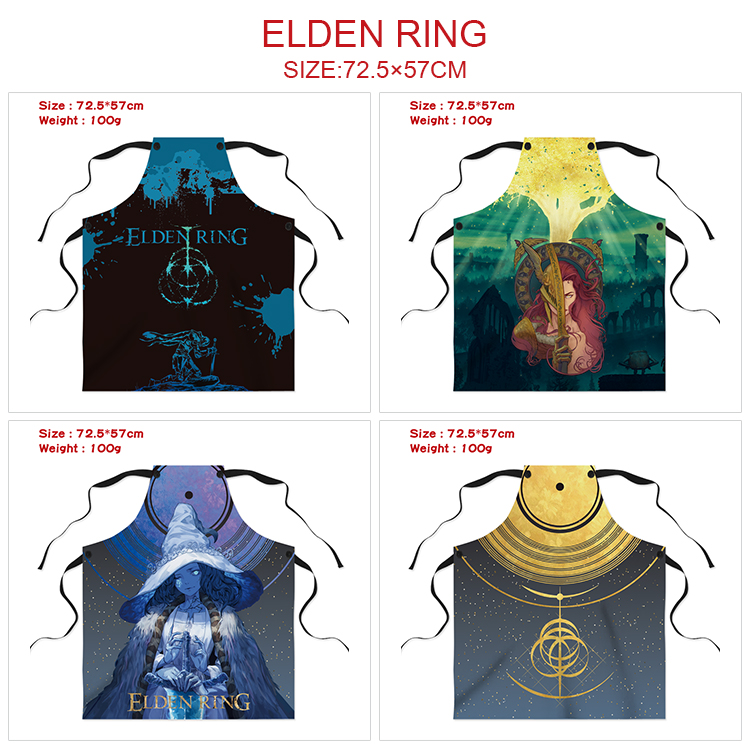 Elden Ring anime waterproof apron