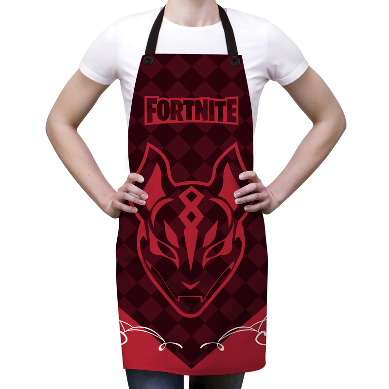 fortnite anime waterproof apron