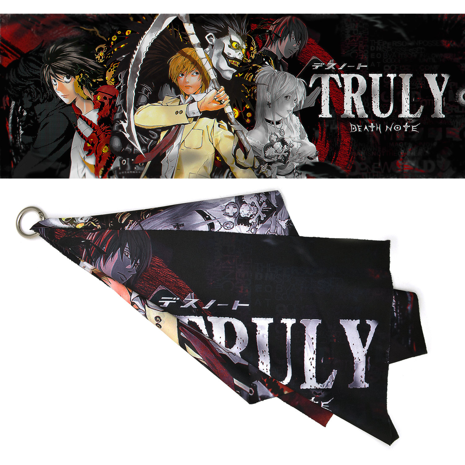 death note anime scarf 60*20cm