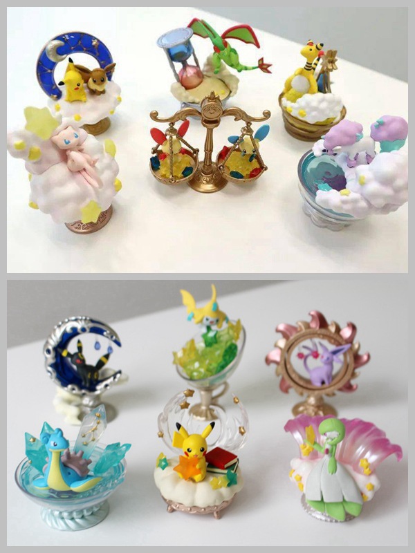 pokemon anime figure for 6pcs/set 6-8cm