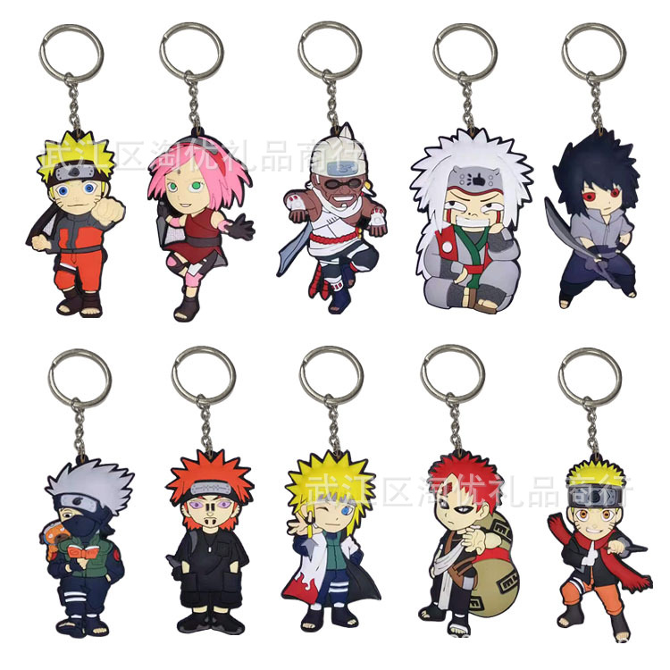 naruto anime keychain